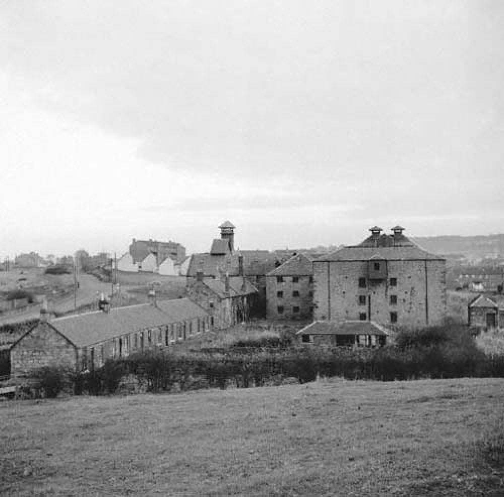 The maltings from the south-west in the 1960s. © John Hume, 2016.