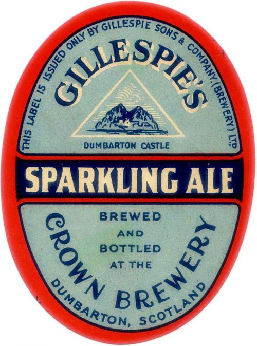 Label for Gillespie, Sons & Co (Brewers) Ltd's Sparkling Ale