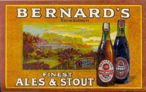 Advertisement for Thomas and James Bernard Ltd's Ale and Stout