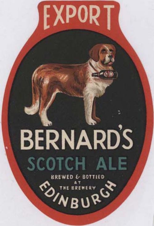Label for Thomas and James Bernard Ltd's Scotch Ale